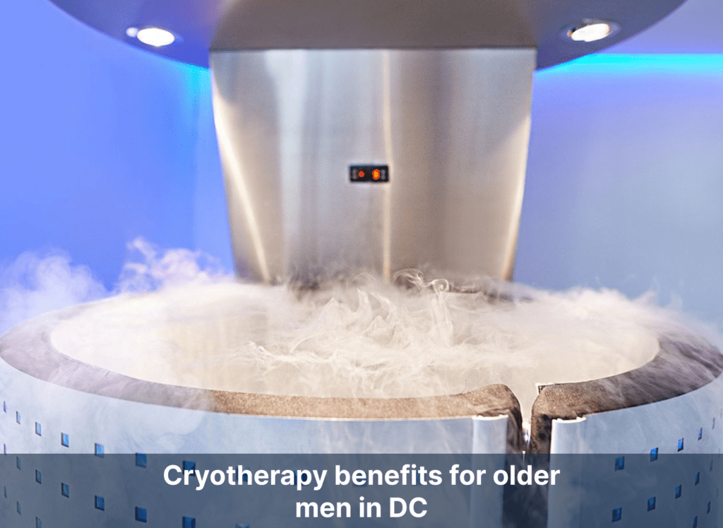 Cryotherapy benefits for older men in DC