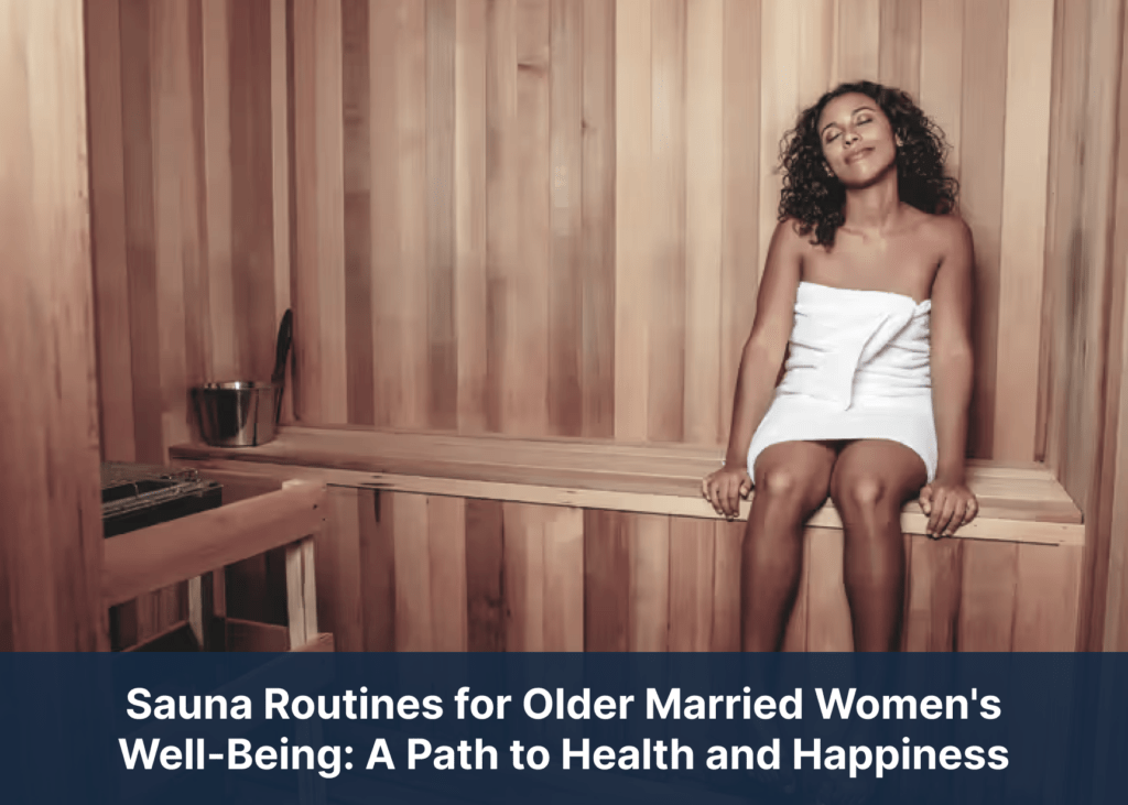 Sauna Routines for Older Married Women's Well-Being: A Path to Health and Happiness