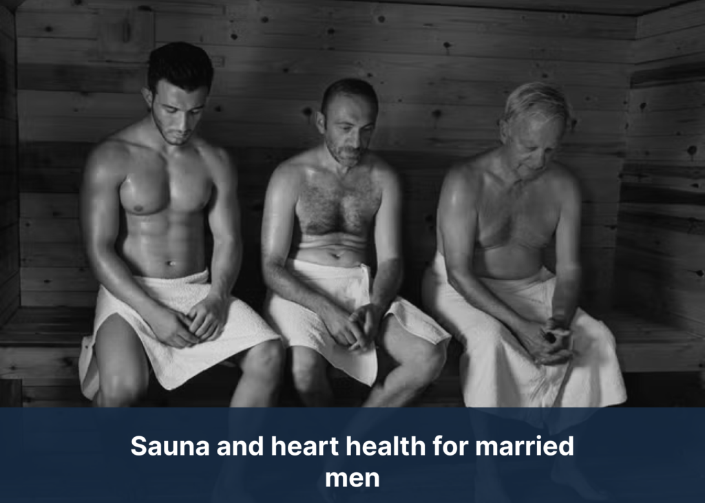 Sauna and heart health for married men