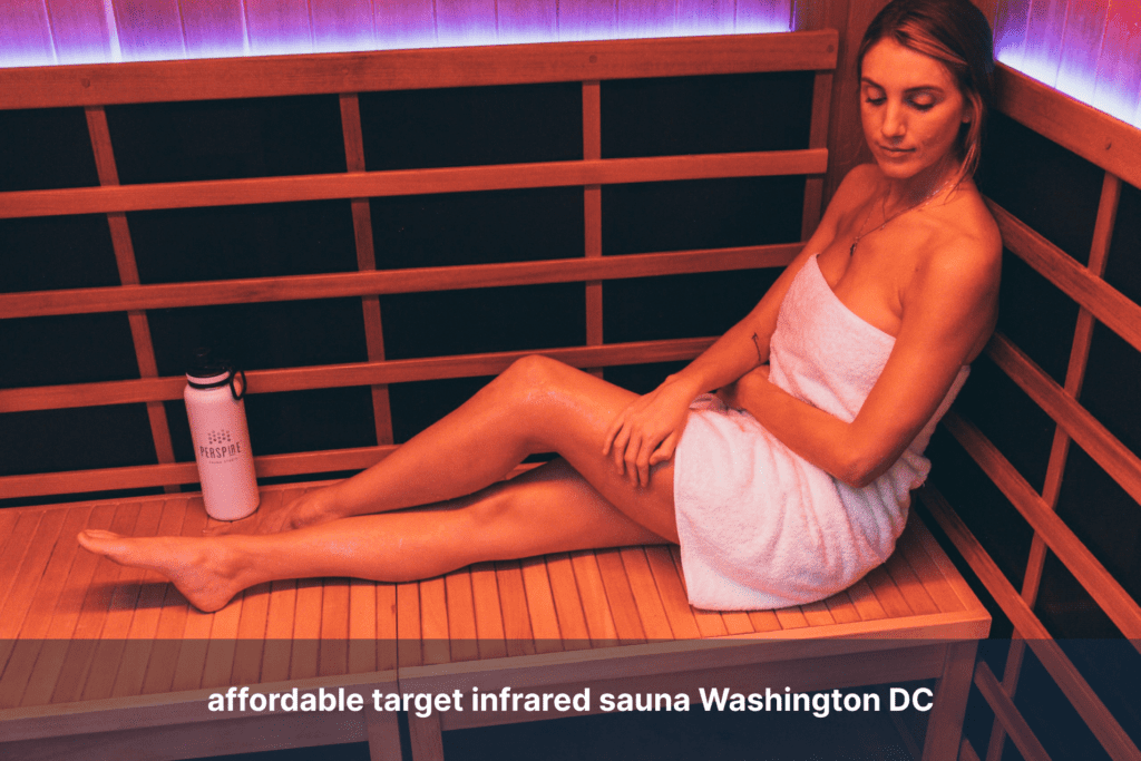 affordable target infrared sauna Washington DC