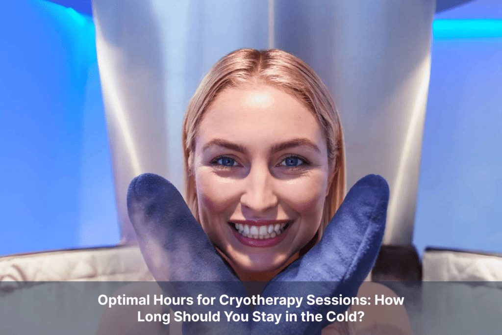 Cryotherapy has gained popularity for its numerous health and wellness benefits, but many people wonder about the ideal duration of cryotherapy sessions