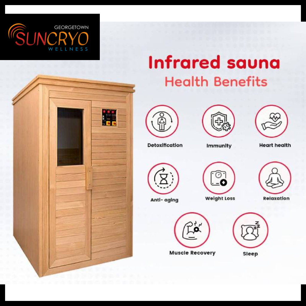 full spectrum infrared sauna with customizable treatments