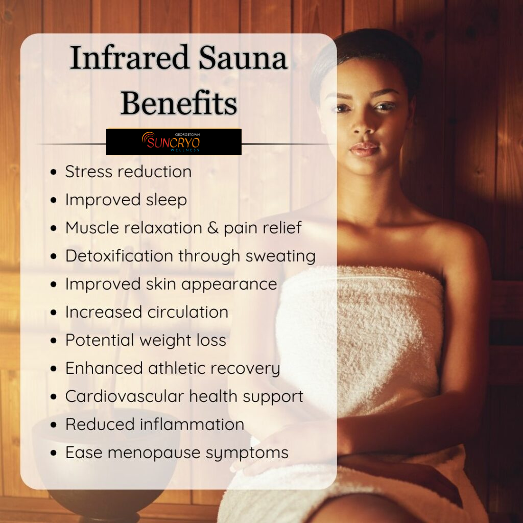 benefits of infrared sauna for detoxification and relaxation