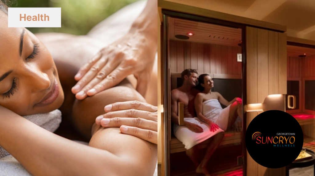 How to book infrared sauna with massage near Dupont Circle, DC?