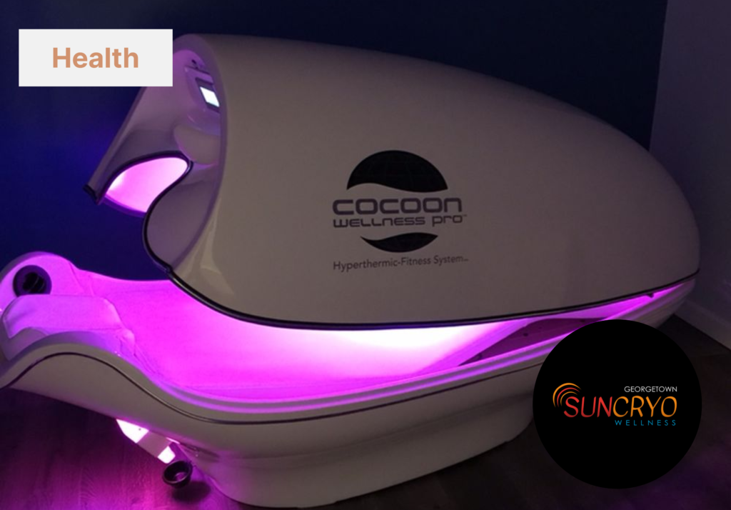 Georgetownsuncryo’s Jade Sauna Pod for better respiratory health