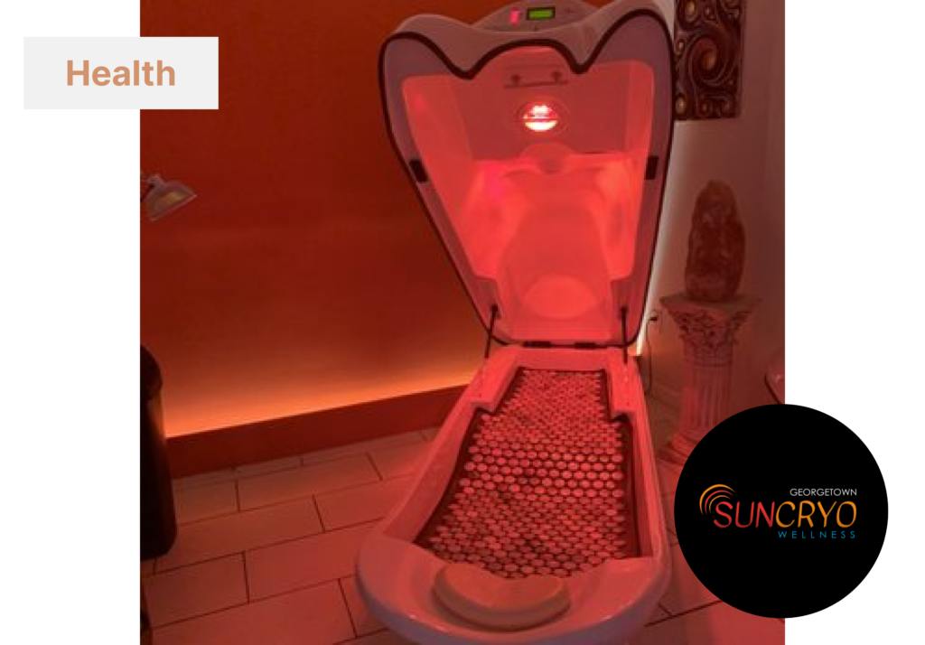 Find Ultimate Relaxation in a Jade Sauna Pod at Georgetown Sun Cryo
