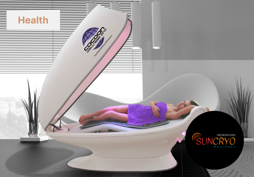 Why choose Georgetownsuncryo’s Jade Sauna Pod for stress relief