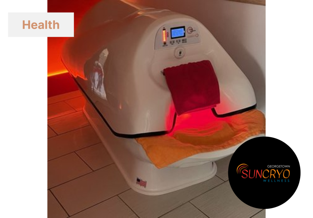 Jade Sauna Pod at GeorgetownSunCryo: Boost Mental Clarity and Wellness
