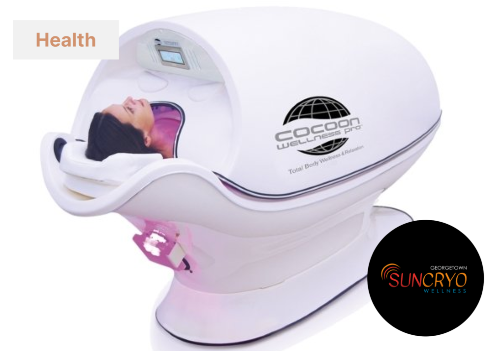 Georgetownsuncryo’s Jade Sauna Pod for Hormonal Balance