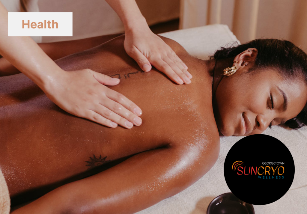 GeorgetownSunCryo's Massage Therapy for Stress Relief