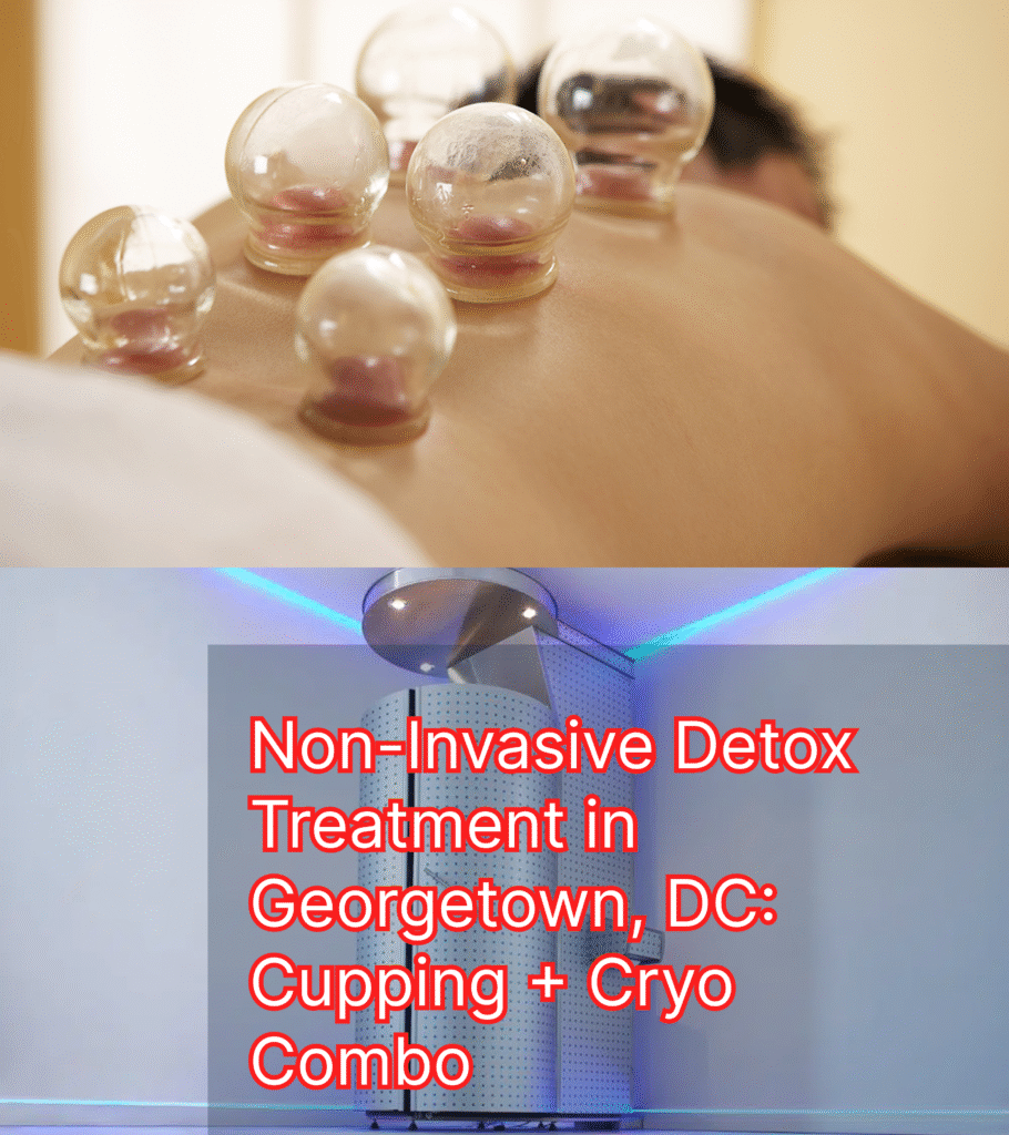 Non-Invasive Detox Treatment in Georgetown, DC: Cupping + Cryo Combo