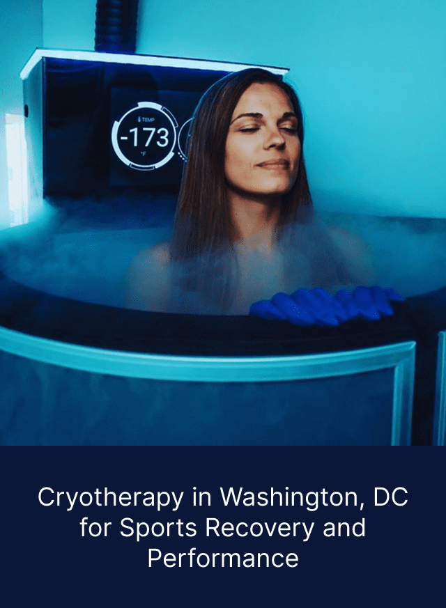 Cryotherapy in Washington, DC for Sports Recovery and Performance