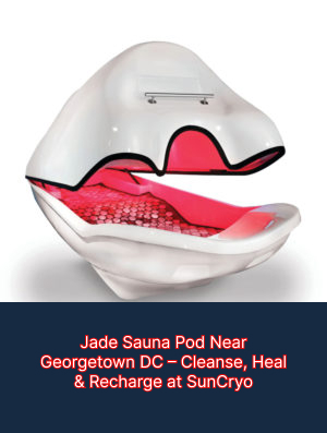 Jade Sauna Pod Near Georgetown DC – Cleanse, Heal & Recharge at SunCryo