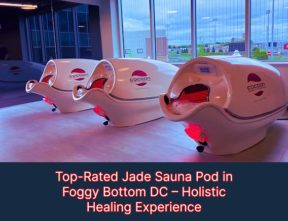 Top-Rated Jade Sauna Pod in Foggy Bottom DC – Holistic Healing Experience