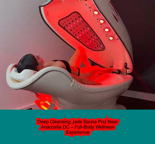 Deep Cleansing Jade Sauna Pod Near Anacostia DC – Full-Body Wellness Experience