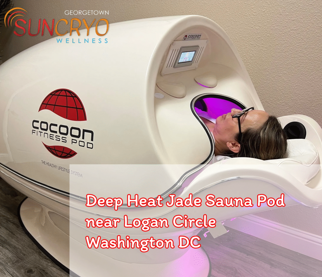 Deep Heat Jade Sauna Pod near Logan Circle Washington DC
