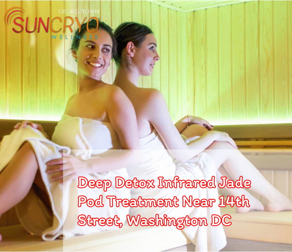 If you’re searching for a powerful full-body detox experience near 14th Street, Washington DC, the deep detox infrared jade pod treatment is one of the most effective and luxurious wellness therapies available.