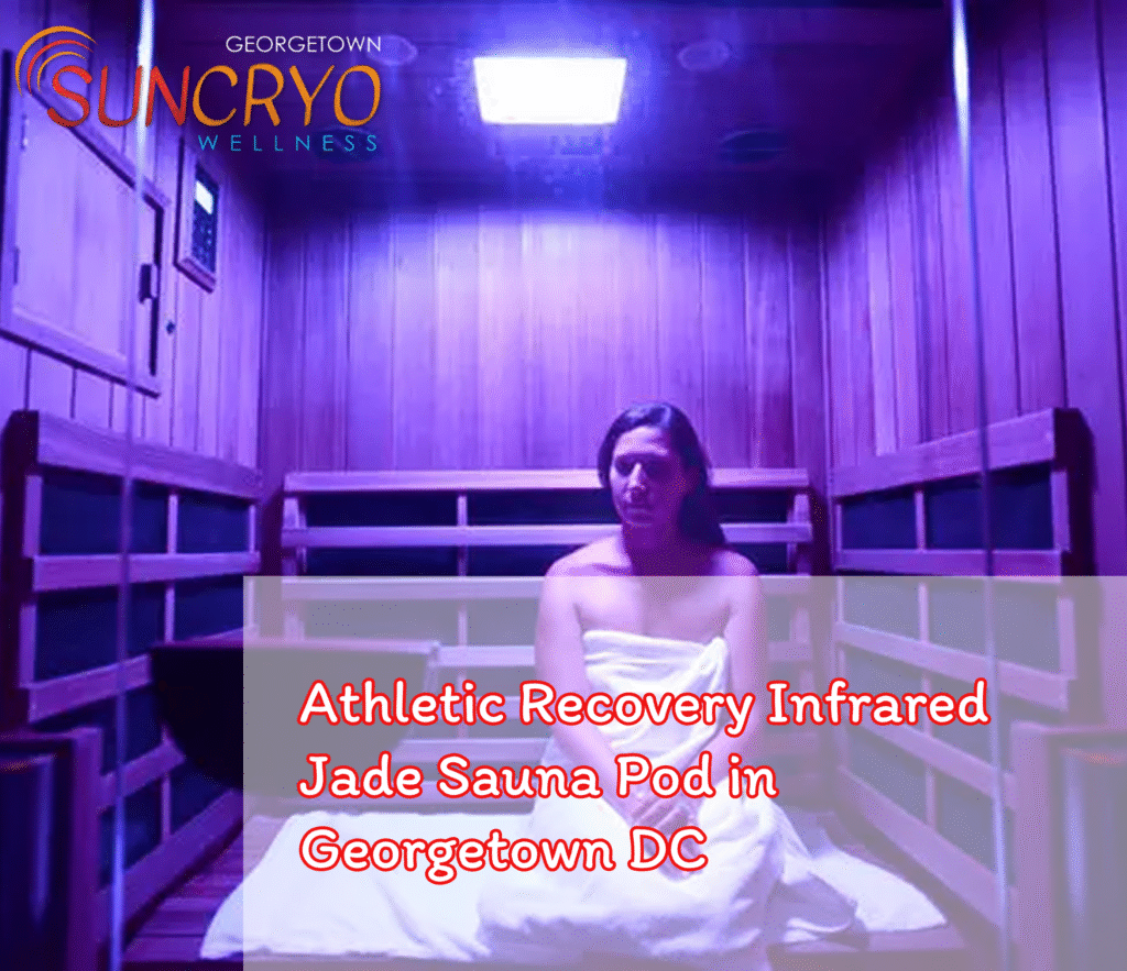 Athletic Recovery Infrared Jade Sauna Pod in Georgetown DC