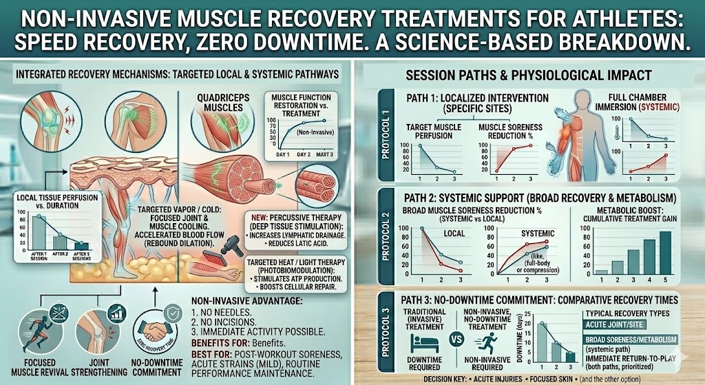 Non-Invasive Muscle Recovery Treatments for Athletes Without Downtime