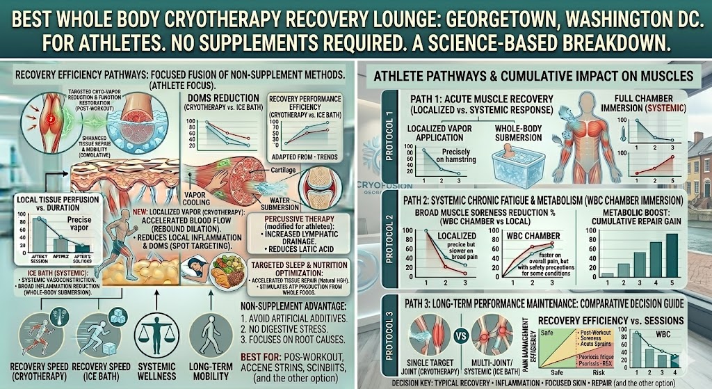 Best Whole Body Cryotherapy Recovery Lounge in Georgetown Washington DC for Athletes