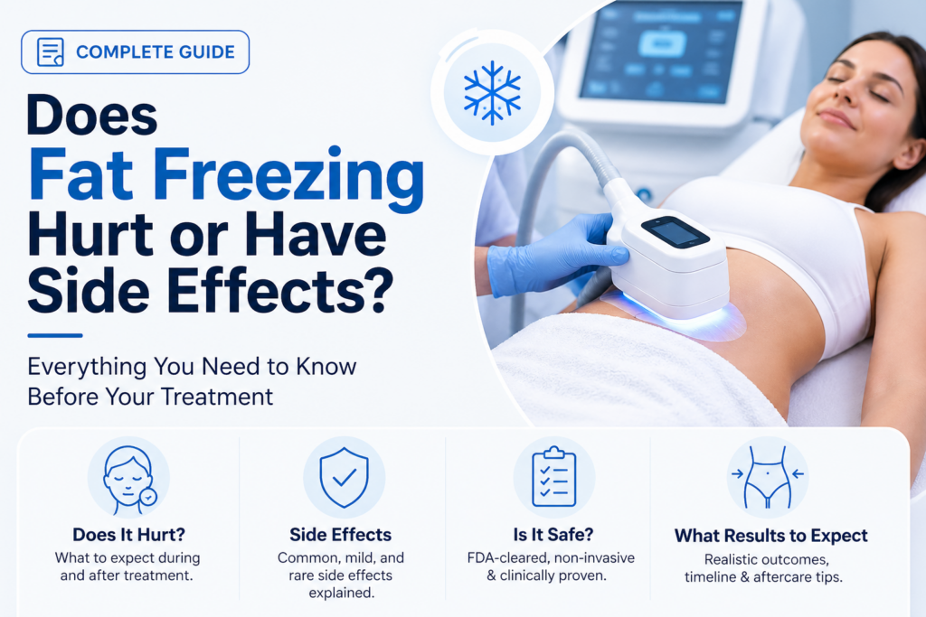 Does Fat Freezing Hurt or Have Side Effects? (Complete Guide)