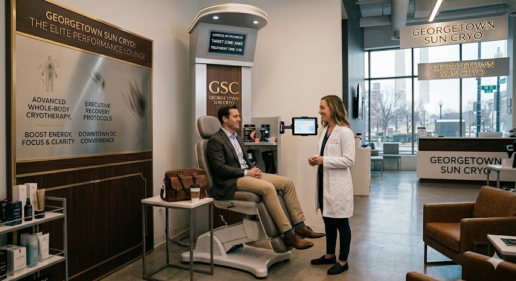 Georgetown Sun Cryo | Premium Cryotherapy Lounge for Busy Professionals in Downtown Washington DC