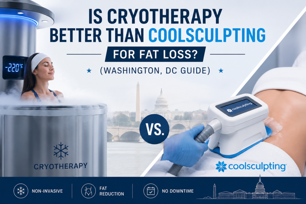 Is Cryotherapy Better Than CoolSculpting for Fat Loss? (Washington, DC Guide)